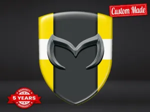 Mazda Etiqueta Impermeable Premium Alta Calidad Profesional